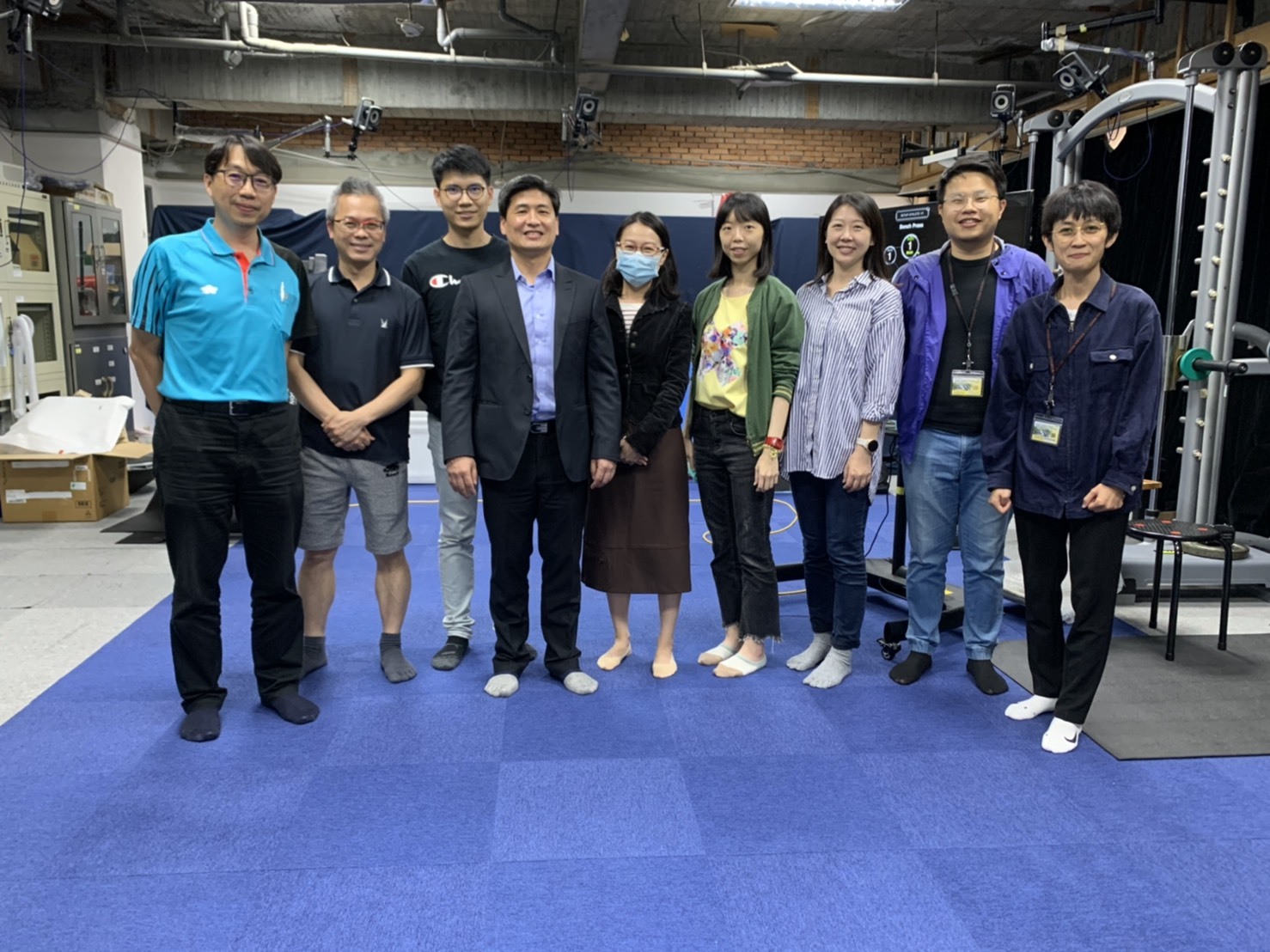 桃園市體育局訪視運科中心